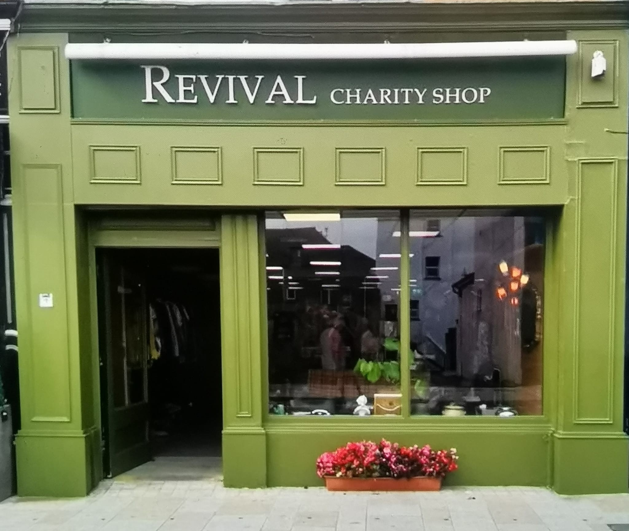 Revival Charity Shop Front
